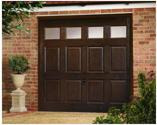 Garador Kenmore GRP  garage door with windows