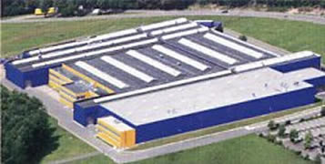 Hormann Garage Doors factory in Eckelhausen, Germany