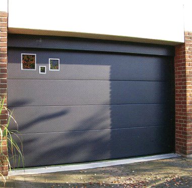 Picture of Ryterna Flush sectional garage door with design elements