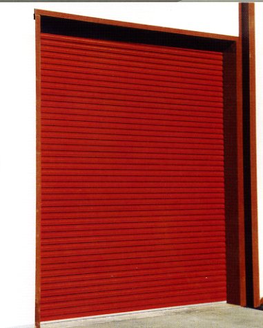 Picture of Gliderol Light Industrial roller door in Red 