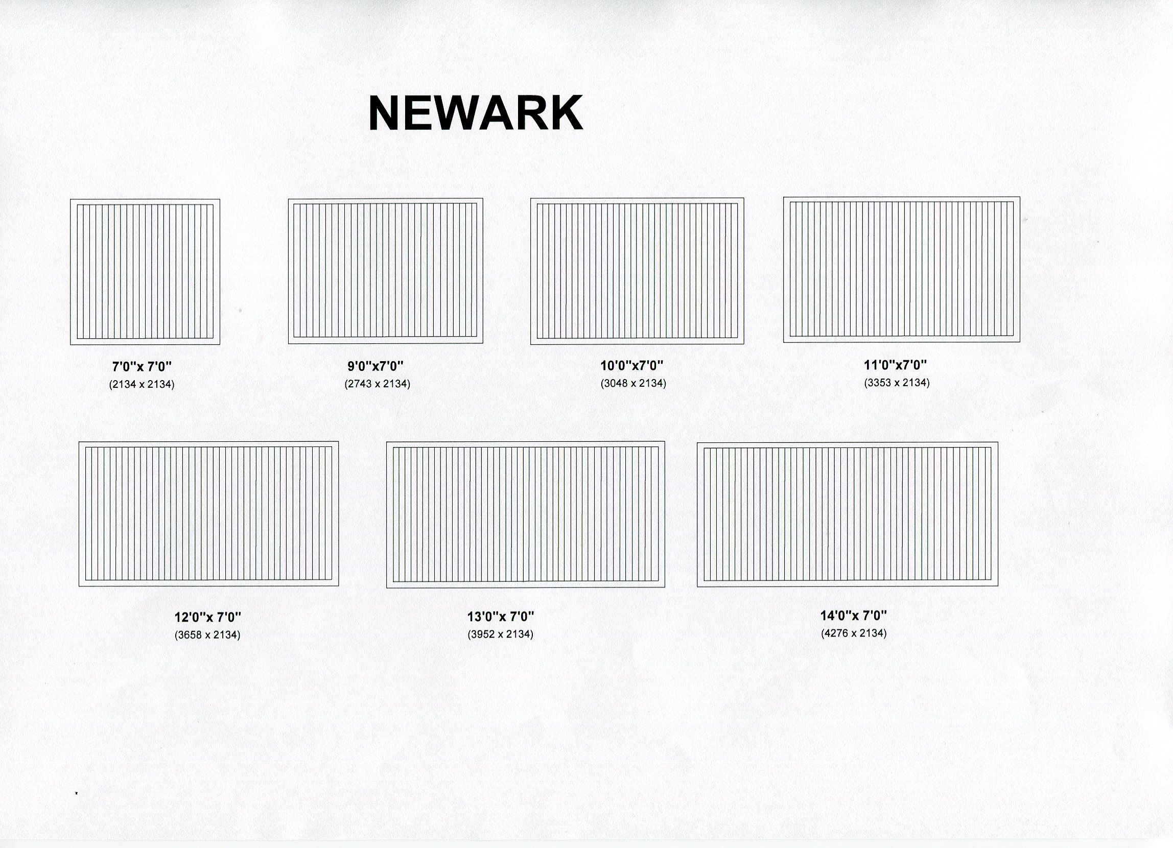 Cedar Door Newark design options