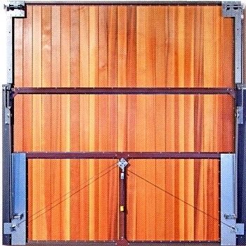 Rear of Panel-Built door on Masta-Gear