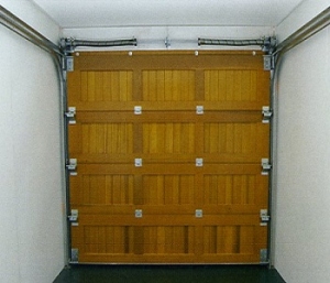 Rear View of Cedar Door sectional