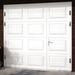 Ryterna Horizontal Georgian Insulated Side-Hinged garage doors