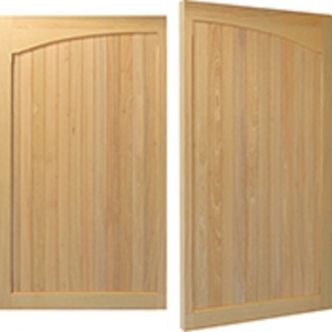 Woodrite Warwick Claverdon Idigbo Side-Hinged garage doors