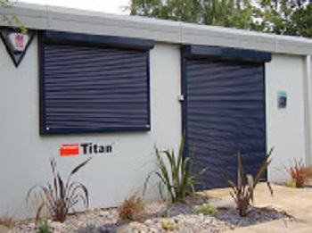 Standard Security Shutters with manual belt operation