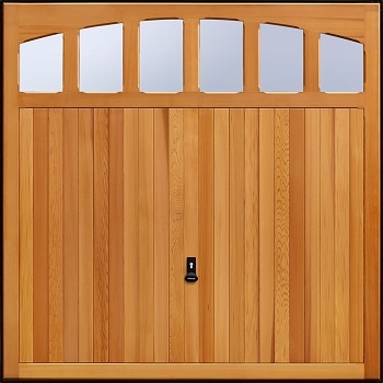 Garador Rochdale Cedarwood Garage Door