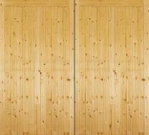 Jeldwen Softwood Side-Hinged garage doors