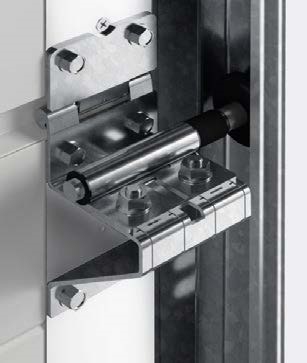 Quiet guiding rollers (in doors with torsion springs)