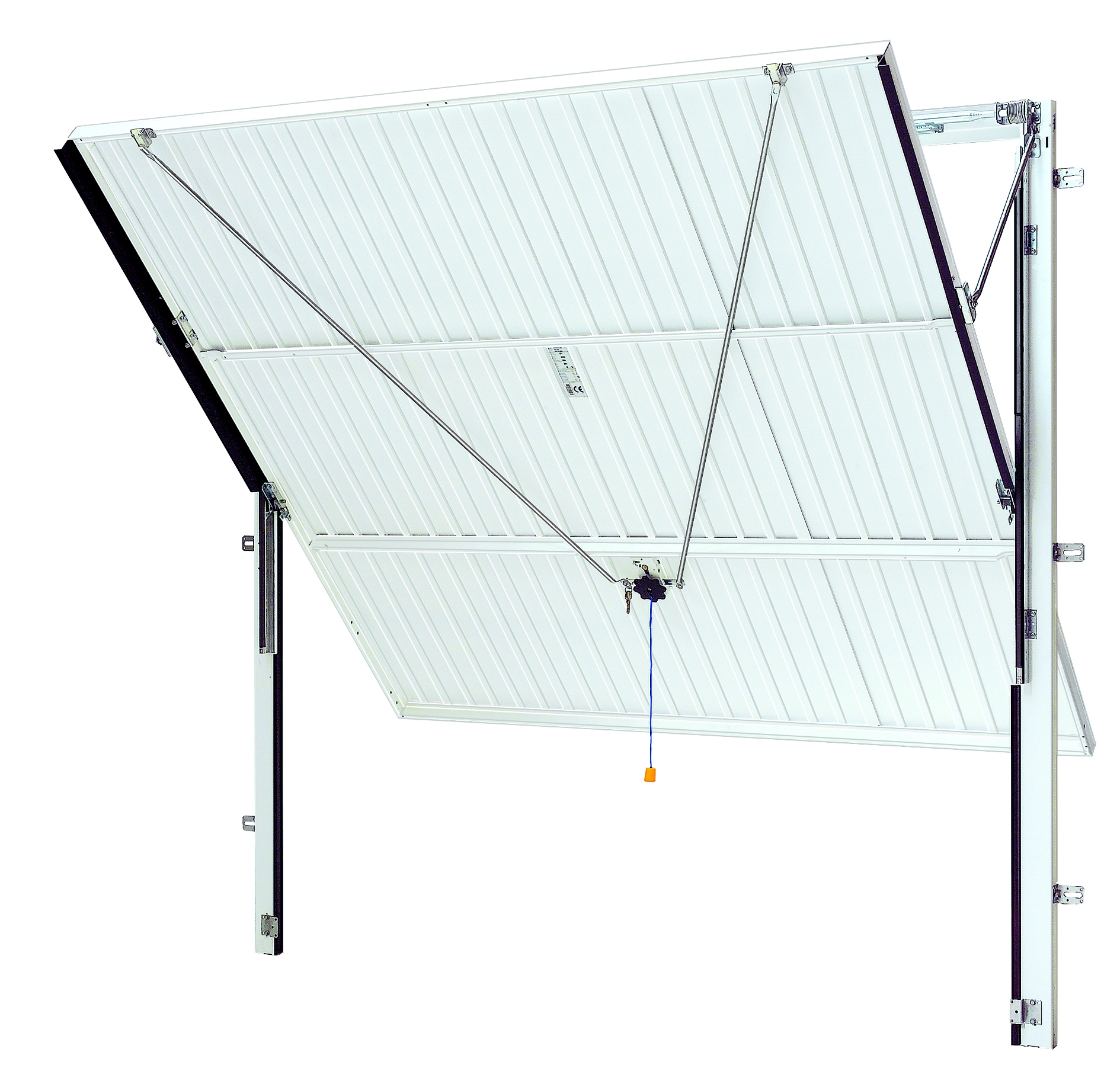 The Hormann vertical canopy door with steel frame